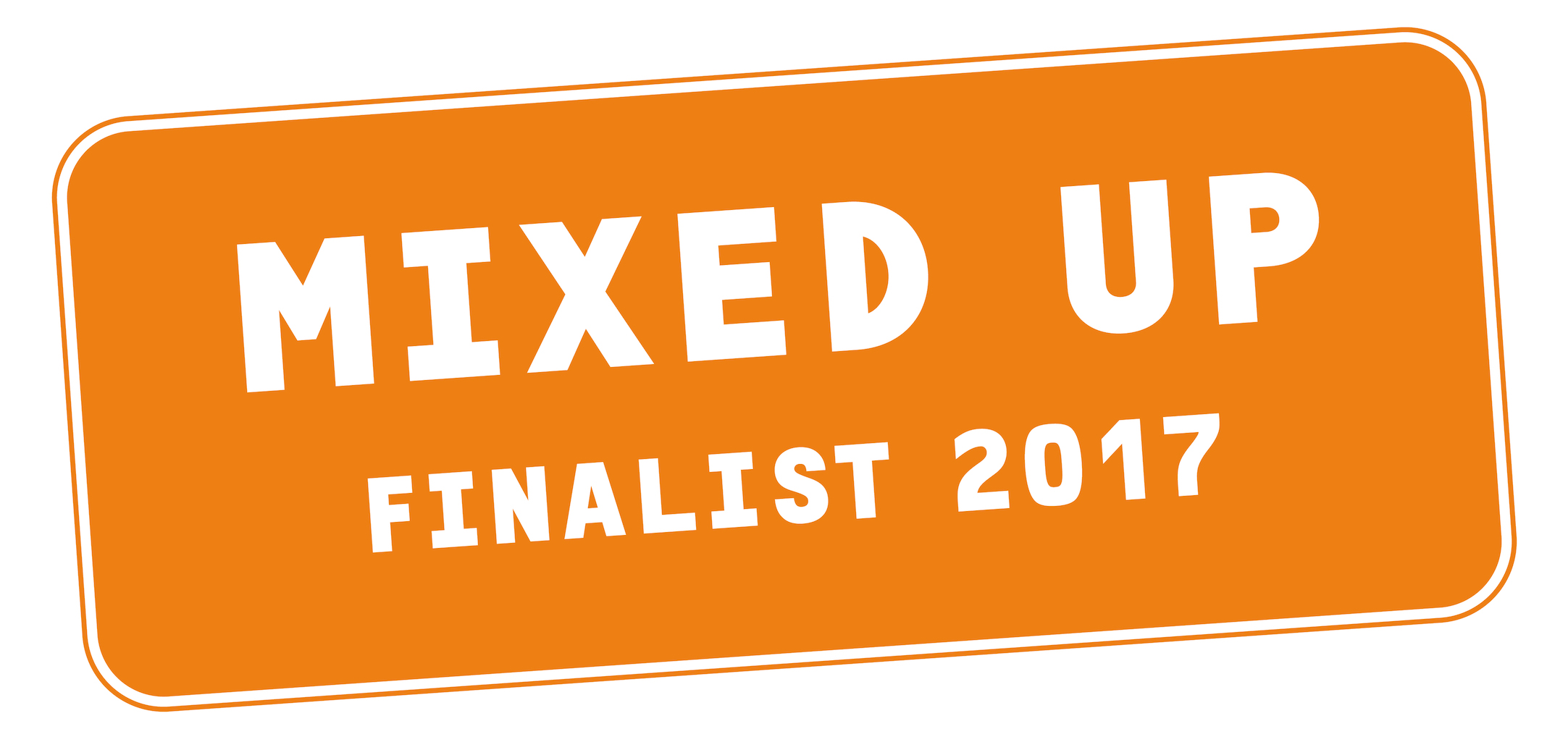Button mit dem Text Mixed Up Finalist